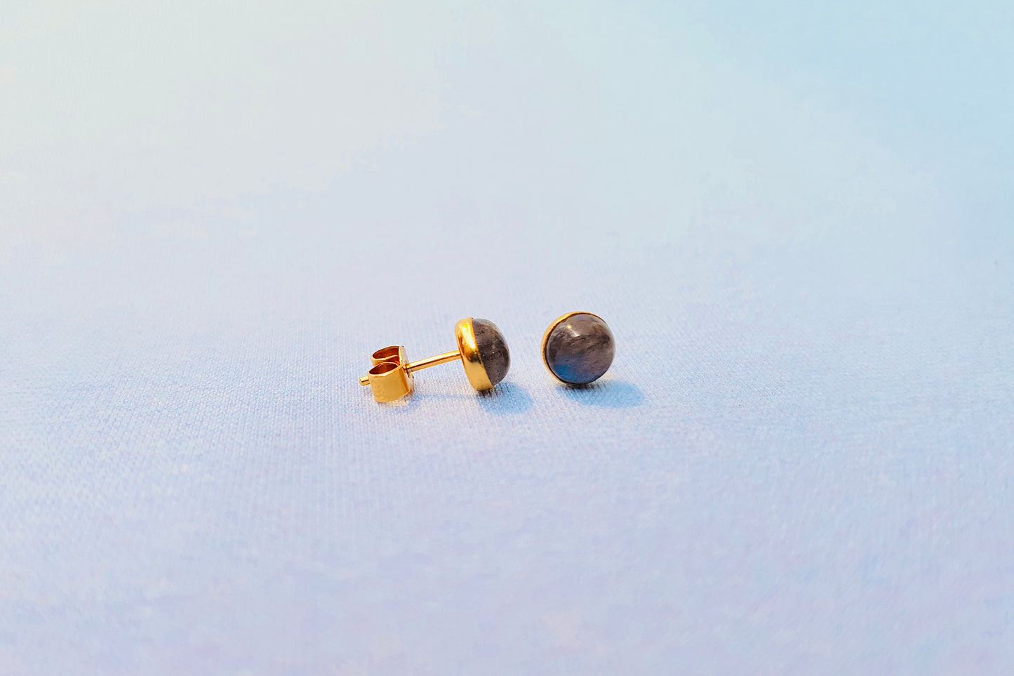 SCORPIO Labradorite Earrings in 22ct Gold Vermeil